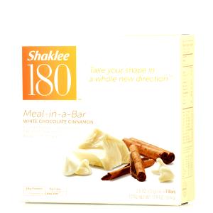 1 bar Shaklee 180 Meal-in-a-Bar White Chocolate Cinnamon