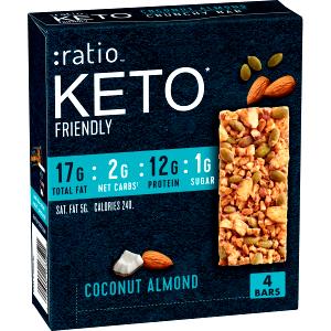 1 Bar Snack Bar, Coconut Almond, Low Carb