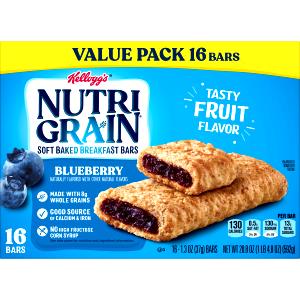1 Bar Snack Bar, Soft Baked Blueberry