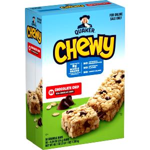 1 Bar Whole Grain Bars Chocolate Chip Box