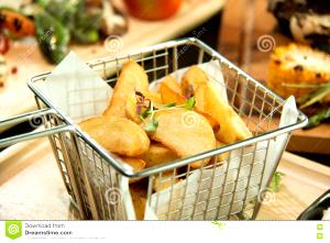 1 basket Potato Wedges (Basket)