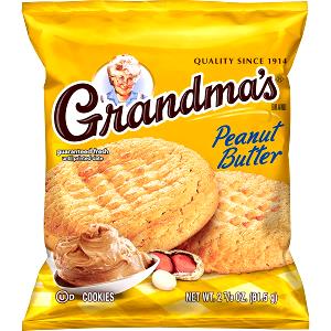 1 Big (3-1/2" - 4" Dia) (include Grandma Brand) Peanut Butter Cookie
