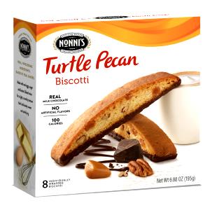 1 biscotti (24 g) Turtle Pecan Biscotti