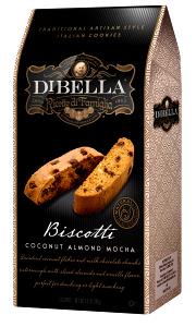 1 biscotti (31 g) Coconut Almond Mocha Biscotti
