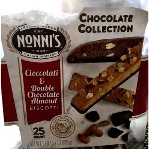 1 biscotti (35 g) Double Chocolate Almond Biscotti
