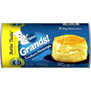 1 biscuit (34 g) Biscuits Grands! Jr. Golden Homestyle - Butter Tastin