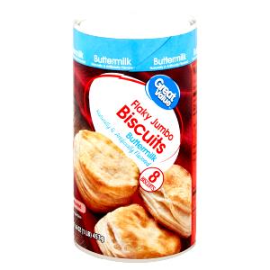 1 biscuit (57 g) Jumbo Flaky Biscuits