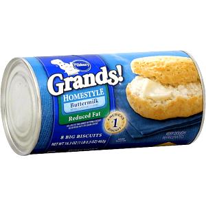 1 Biscuit Biscuit, Grands! Buttermilk, Reduced Fat