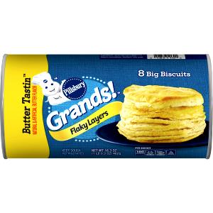 1 Biscuit Biscuit, Grands! Flaky Layers, Butter Tastin