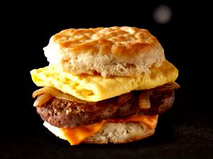 1 Biscuit Biscuit with Egg and Steak