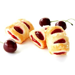 1 bite Cherry Strudel Bites