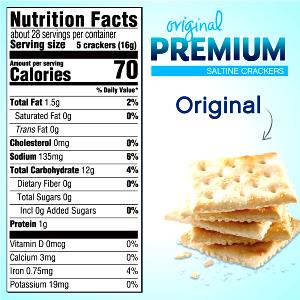 1 Bite Size Saltine Crackers