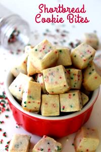 1 Bite Size Shortbread Cookie
