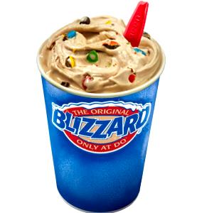 1 blizzard M&M