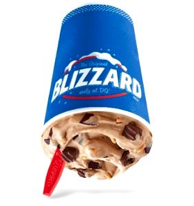 1 blizzard Salted Caramel Truffle Blizzard (Mini)