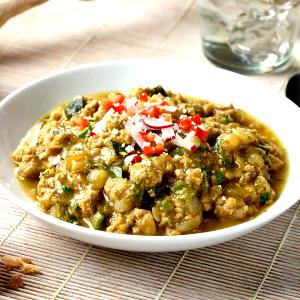 1 boost portion Ground Turkey Chili Verde