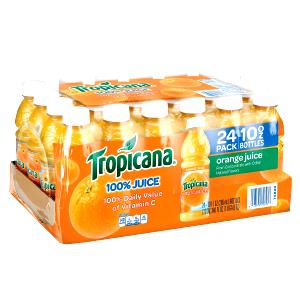 1 bottle (10 oz) 100% Orange Juice