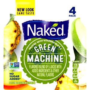 1 bottle (10 oz) Boosted 100% Juice Smoothie - Green Machine (10 oz)