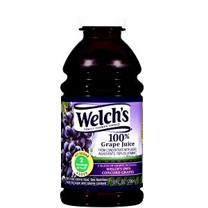 1 bottle (10 oz) Grape Juice