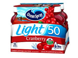 1 bottle (10 oz) Light Cranberry Juice Cocktail (Bottle)