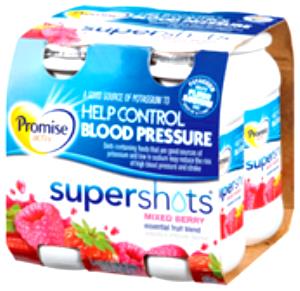 1 bottle (100 ml) Promise activ Strawberry Supershots