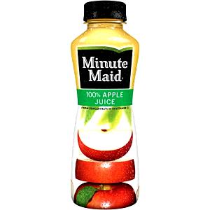 1 bottle (12 oz) 100% Apple Juice (12 oz)