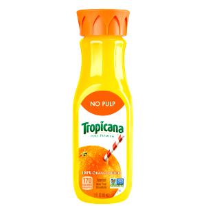 1 bottle (12 oz) 100% Pure Squeezed Orange Juice (Bottle)