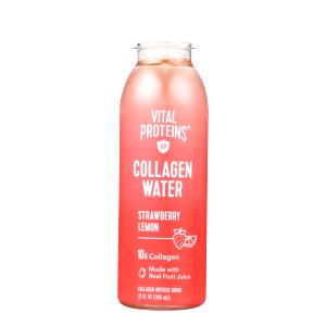 1 bottle (12 oz) Collagen Water (Strawberry Lemon)