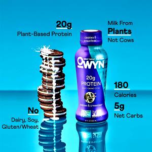 1 bottle (12 oz) Cookies and Creamless Protein Shake