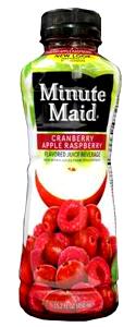 1 bottle (12 oz) Cranberry Apple Raspberry Juice (Bottle)