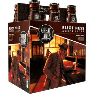 1 bottle (12 oz) Eliot Ness Amber Lager