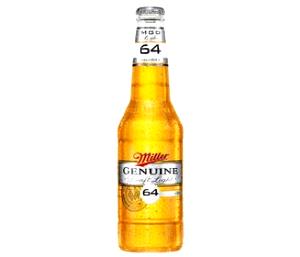 1 bottle (12 oz) Genuine Draft 64