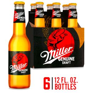 1 bottle (12 oz) Genuine Draft Light Beer