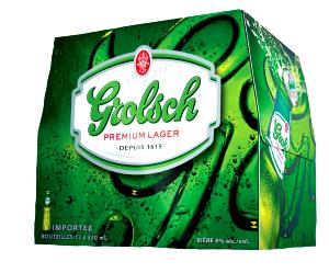 1 bottle (12 oz) Grolsch Lager