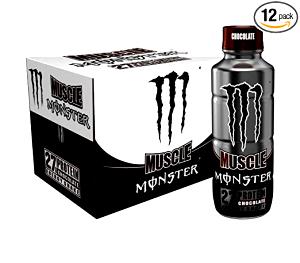 1 bottle (12 oz) Protein Monster - Chocolate (Bottle)