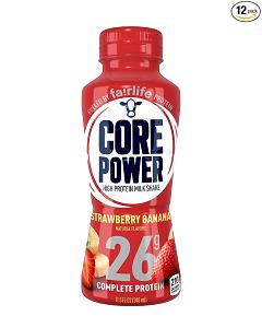 1 bottle (12 oz) Strawberry Banana Protein Shake