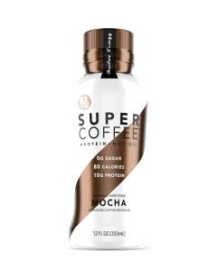 1 bottle (12 oz) Super Coffee - Smooth Mocha