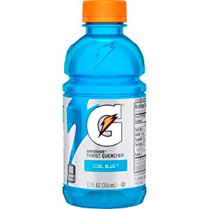 1 bottle (12 oz) Thirst Quencher Cool Blue Beverage (12 oz)