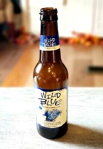 1 bottle (12 oz) Wild Blue Lager