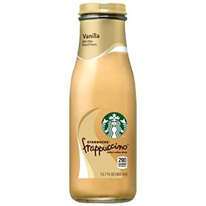 1 bottle (13.7 oz) Vanilla Frappuccino (13.7 oz)