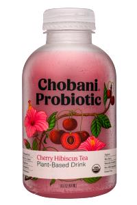 1 bottle (14 oz) Cherry Hibiscus Tea Plant-Based Drink