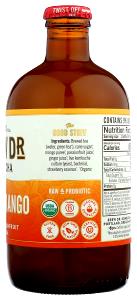 1 bottle (14 oz) Mango Passionfruit Kombucha (Bottle)