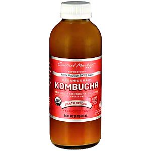 1 bottle (16 oz) Peach Bellini Kombucha