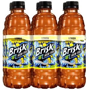 1 bottle (16.9 oz) Brisk Lemon Iced Tea (16.9 oz)