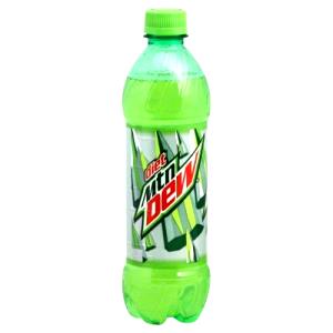 1 bottle (16.9 oz) Diet Mountain Dew (16.9 oz)
