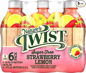 1 bottle (16.9 oz) Sugar Free Strawberry Lemonade