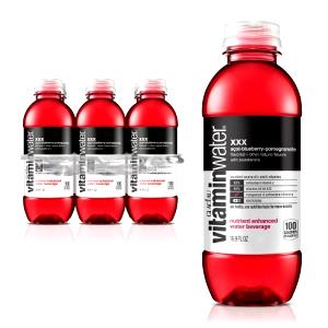 1 bottle (16.9 oz) Vitamin Water XXX Acai-Blueberry-Pomegranate (16.9 oz)