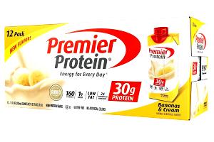 1 bottle (17 oz) Protein Rush - Banana Creme