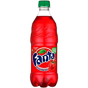1 Bottle (20 Fl Oz) Sugar Free Fruit Flavored Soft Drink (containing Caffeine)