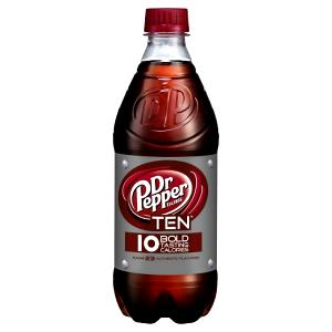 1 bottle (20 oz) Dr. Pepper Ten (Bottle)